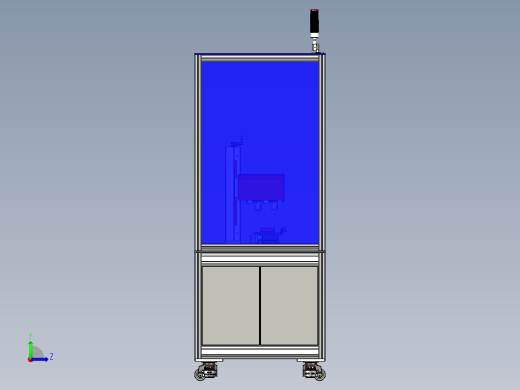 点针式打标设备左视缩略图