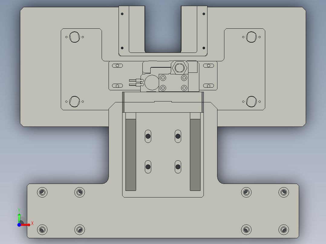 超焊电芯防护组件0前视图