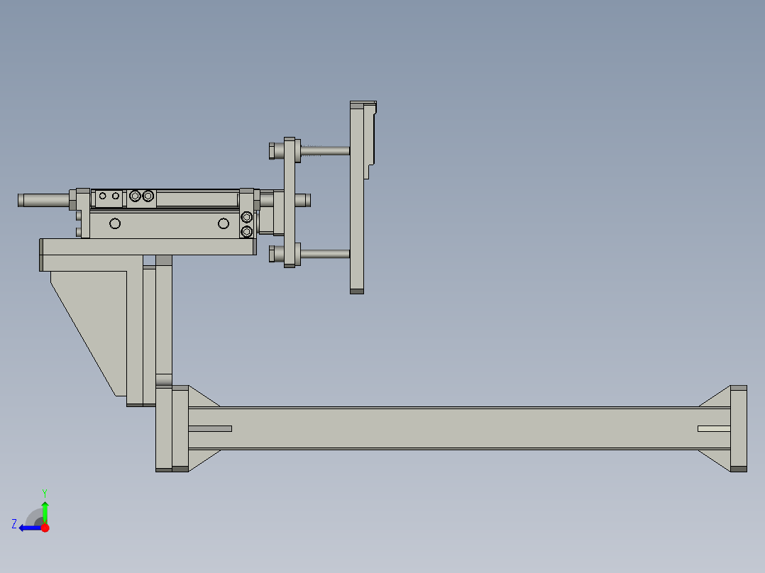 超焊电芯防护组件0右视图