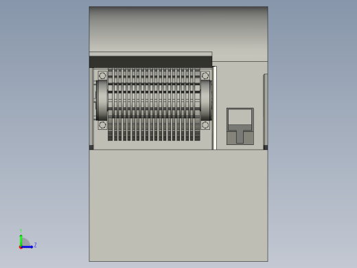 不锈钢电动擦鞋机全自动感应擦鞋机左视缩略图