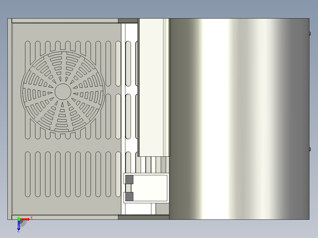 不锈钢电动擦鞋机全自动感应擦鞋机俯视图