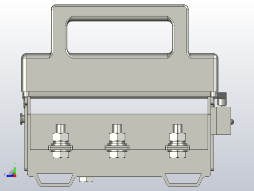 HR5-200_31 3P熔断器式隔离开关三维模型202011右视缩略图