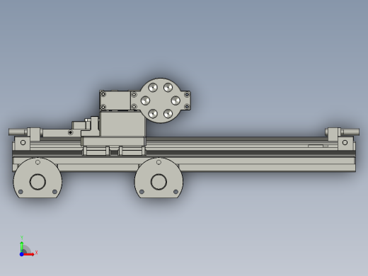 ZK05013装配泵盖组件前视缩略图