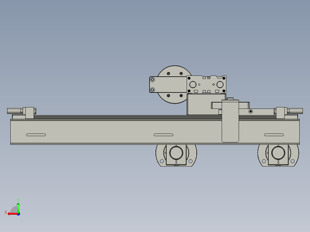 ZK05013装配泵盖组件后视图