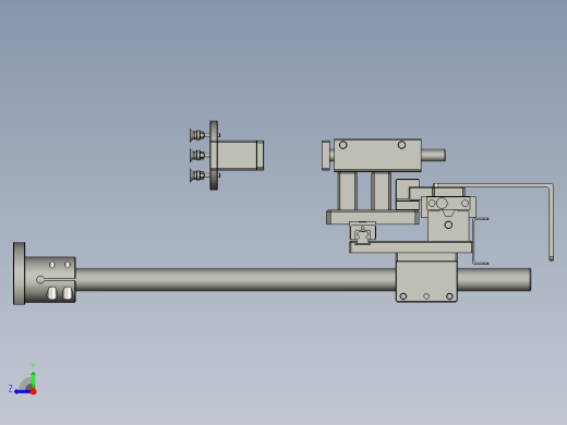 ZK05013装配泵盖组件右视缩略图