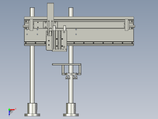 ZK05013装配泵盖组件俯视缩略图
