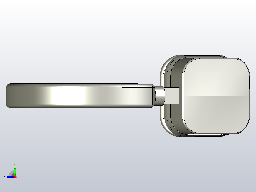 蓝牙耳机右视图