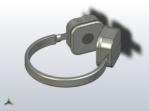 蓝牙耳机正等轴测缩略图