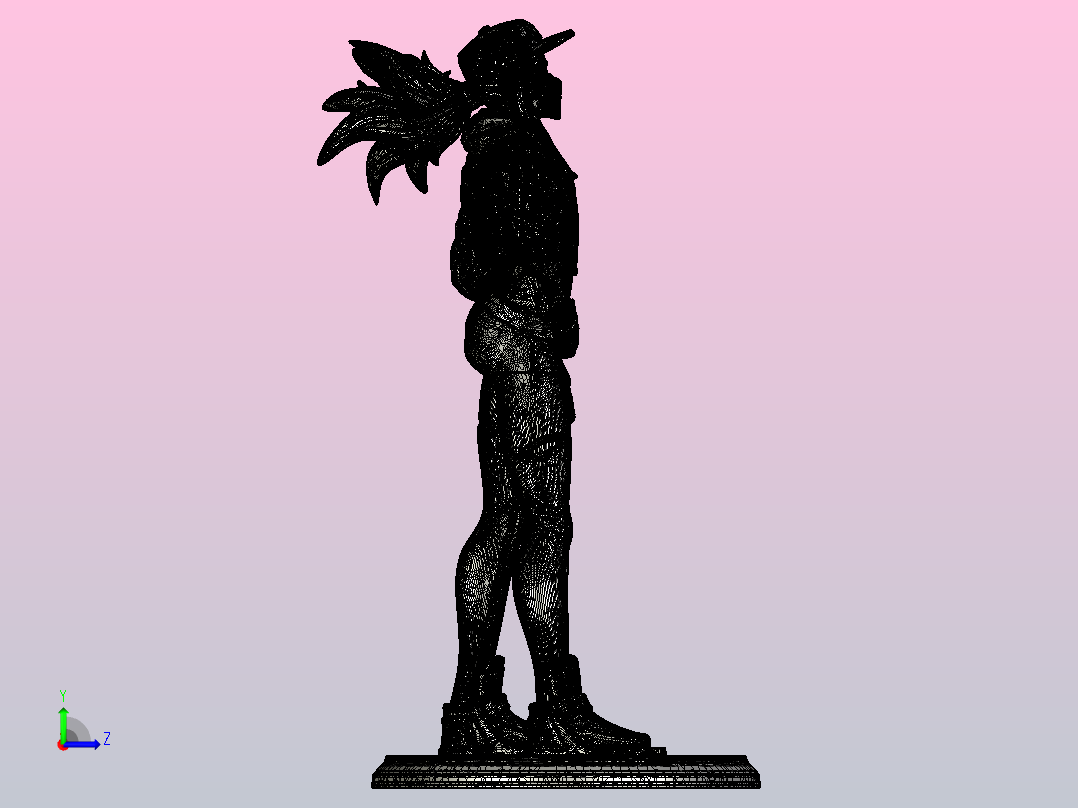 阿卡利（Akali）左视图