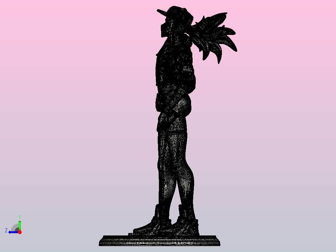 阿卡利（Akali）右视图