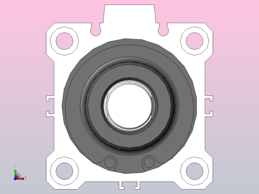 气缸CQ2B50-30DM前视缩略图