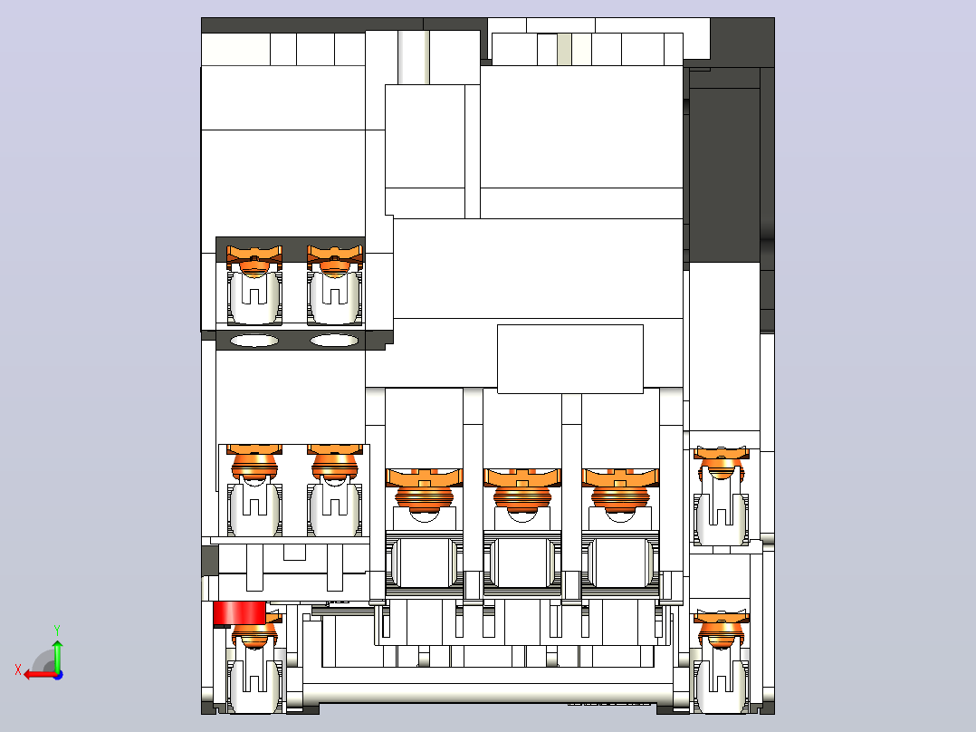 接触器S-T35BC +热继电器TH-T25三菱电机后视图