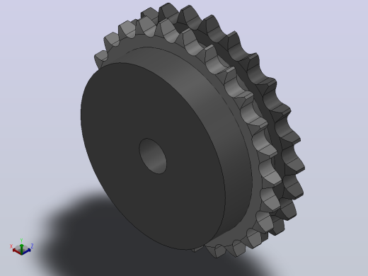 直孔链轮10B型_25-10B-2