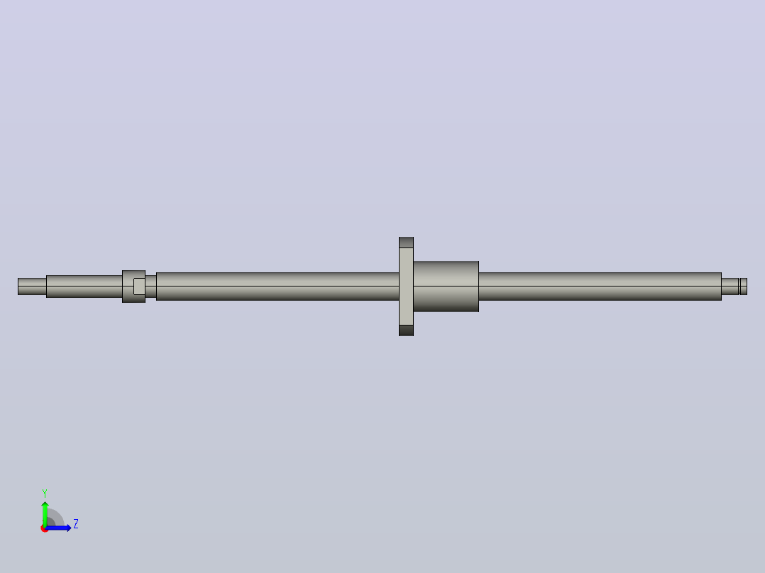 10-2t3-fsi-200-258上银TBI滚珠螺杆 R10-2T3-FSI左视图