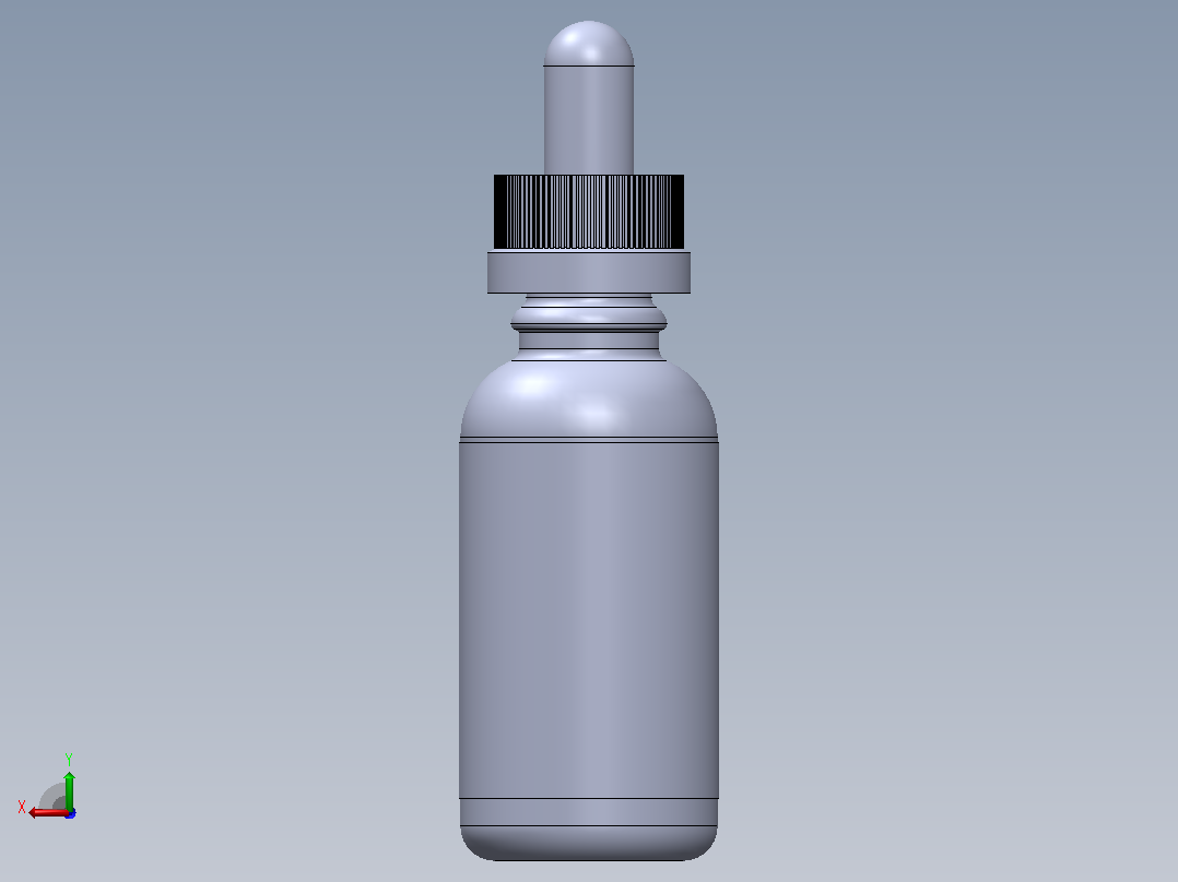 玻璃器皿后视图