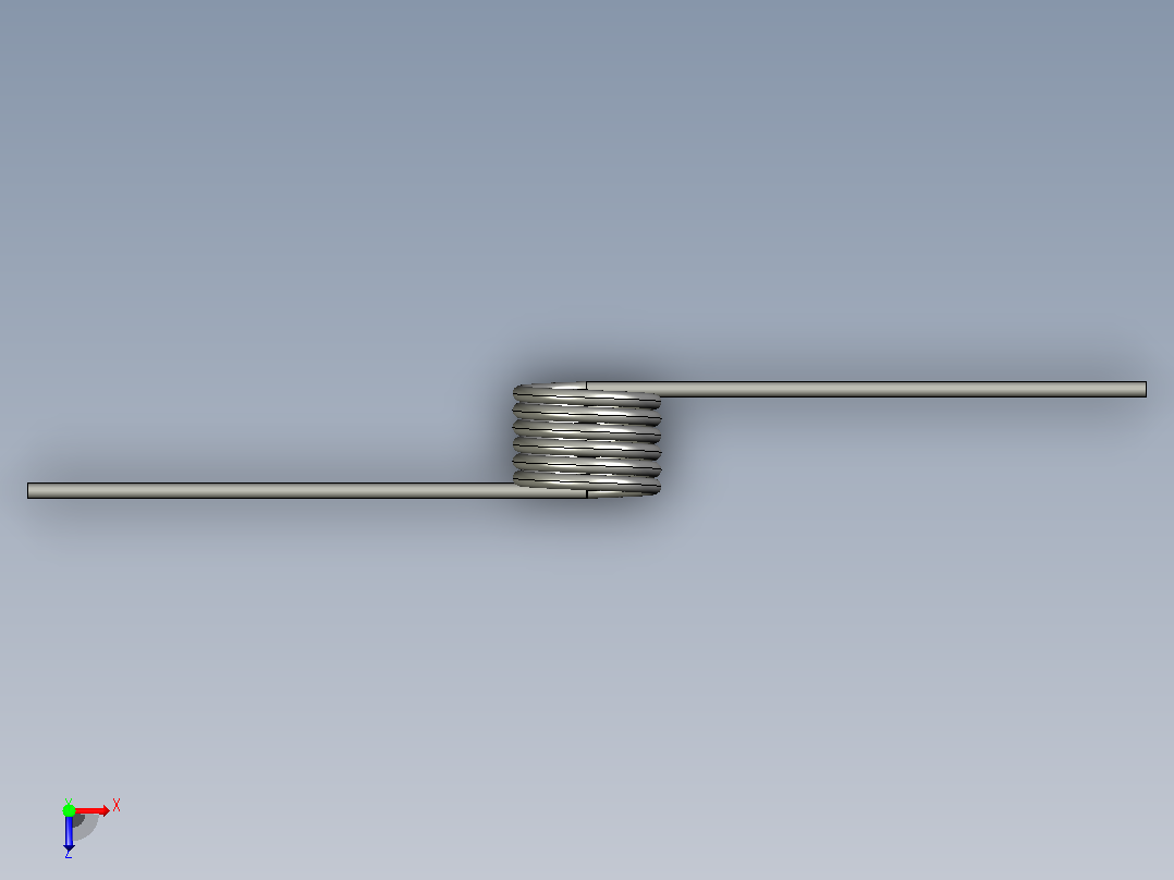 扭转弹簧torsion_spring_t014-180-078-x-l俯视图
