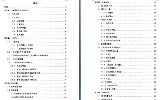 年产1000万瓶硒酵母口服液生产工艺设计缩略图