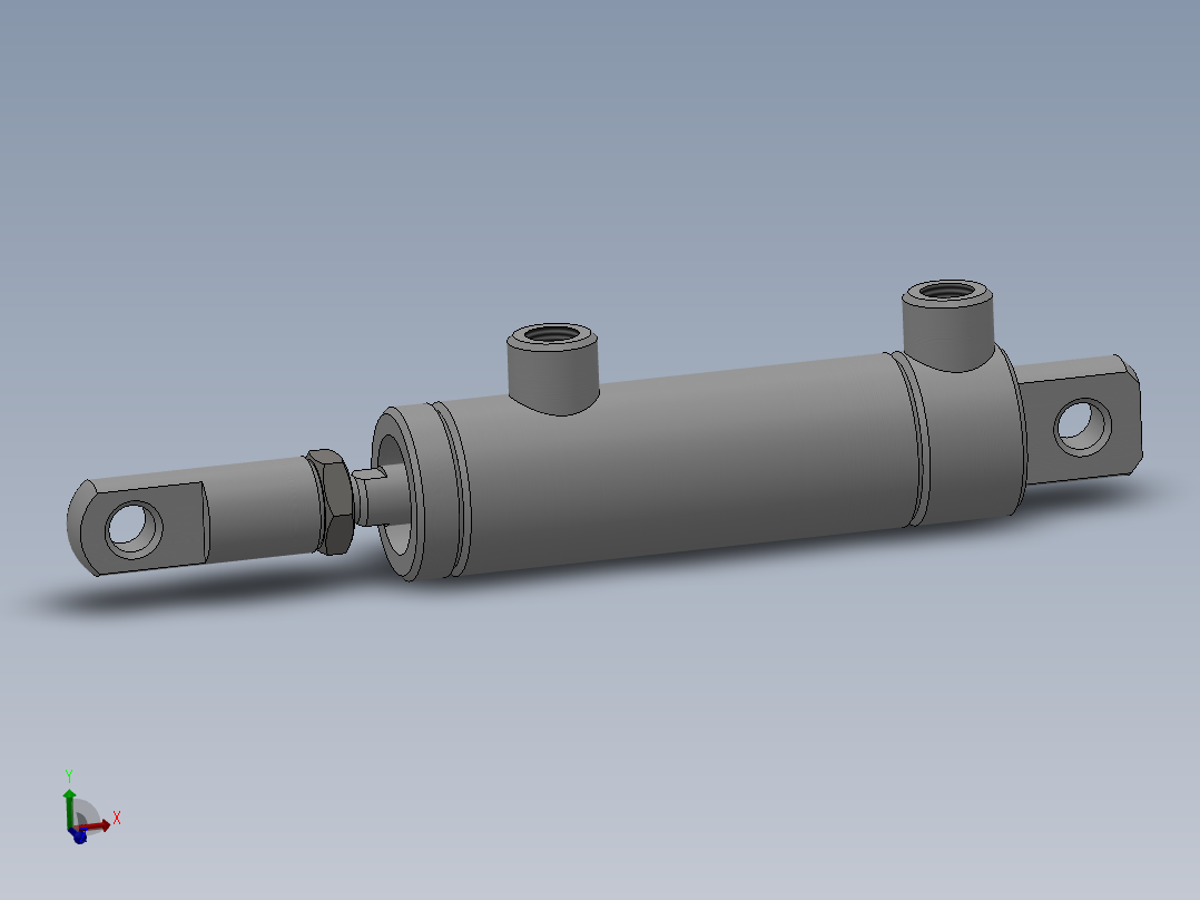 小型液压缸SW图