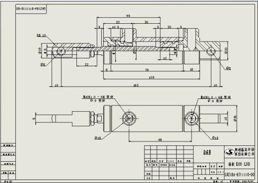 小型液压缸SW图缩略图