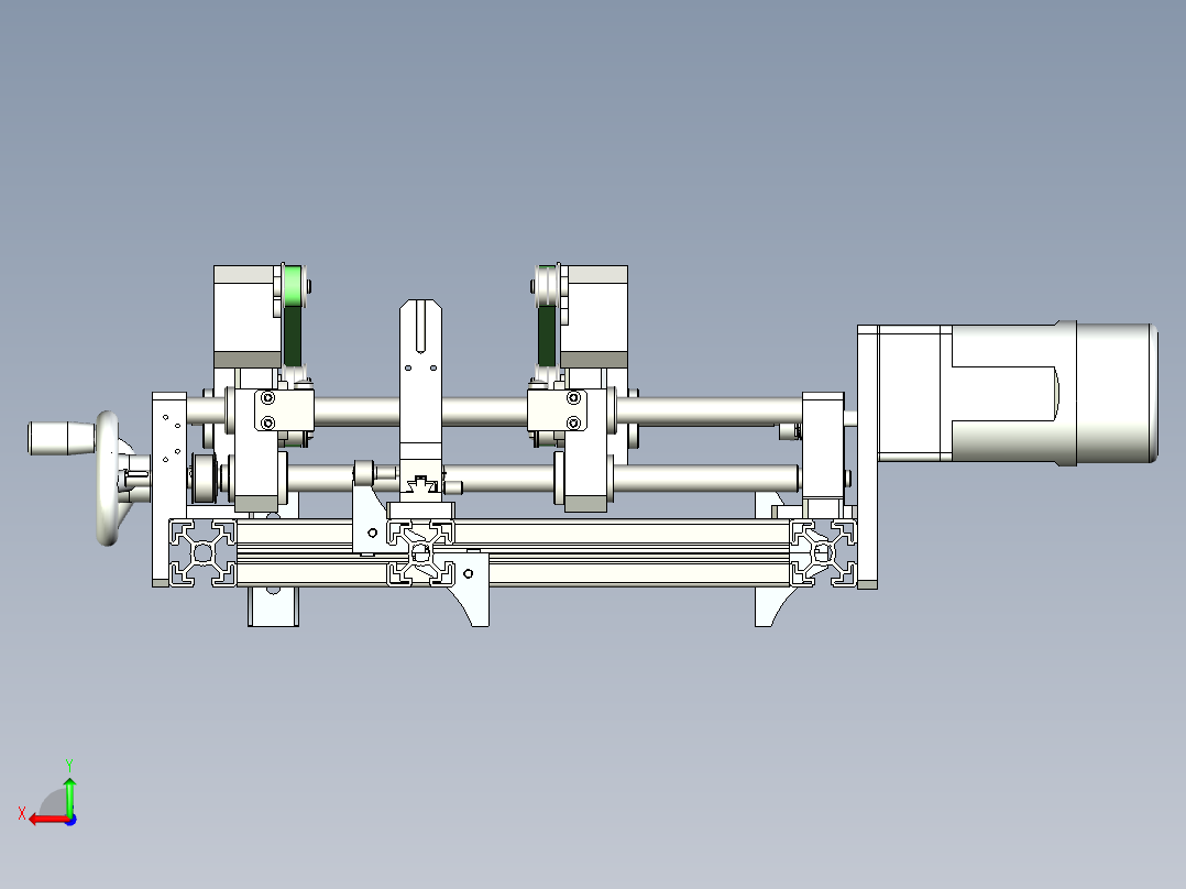 A13_宽度可调流水线后视图
