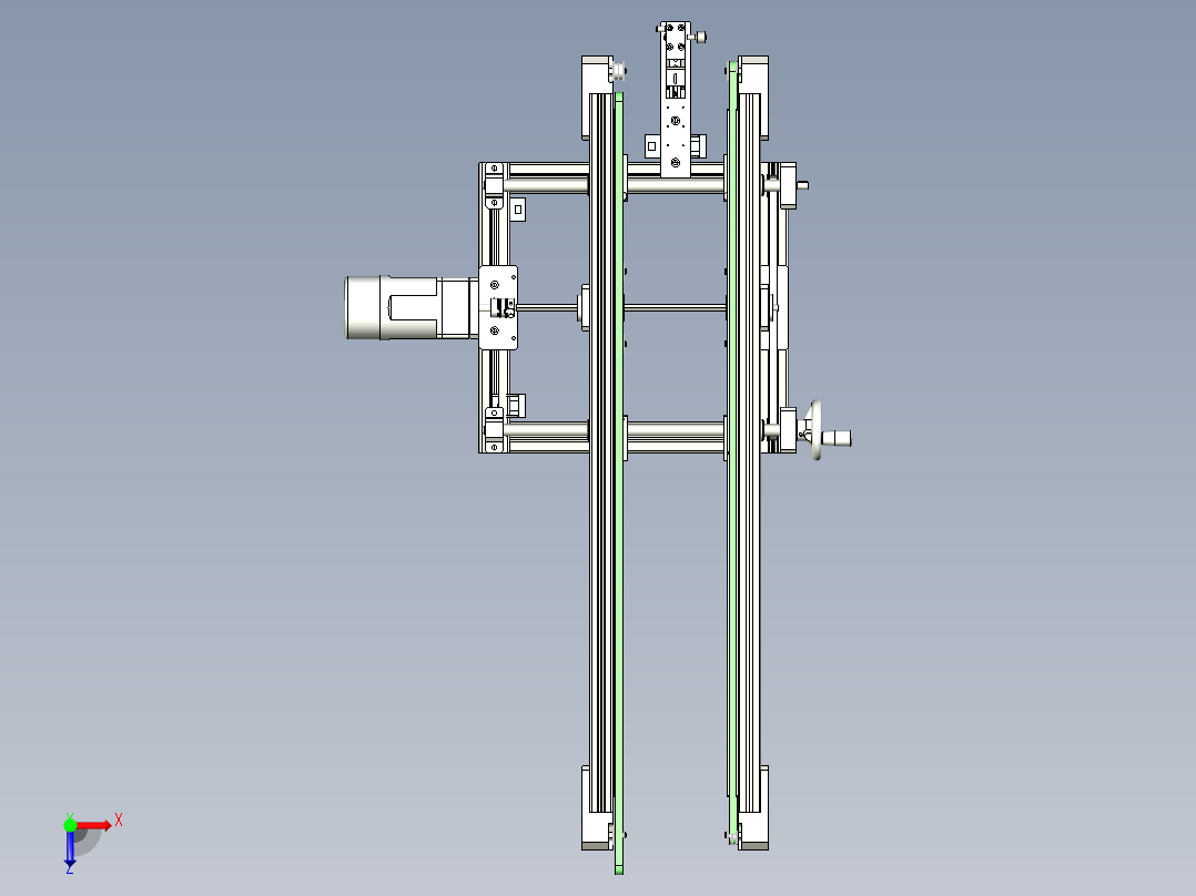 A13_宽度可调流水线俯视图