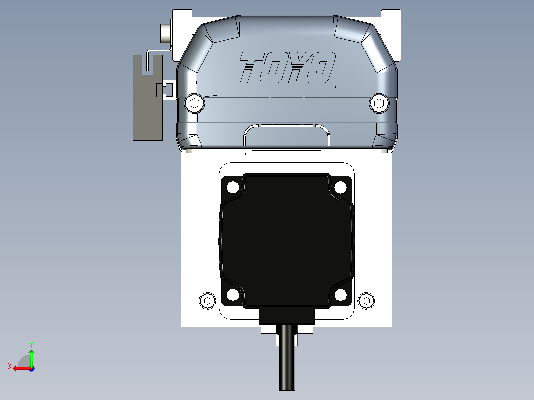 Toyo东佑达直线模组-ETH10-150-BM-200W后视图