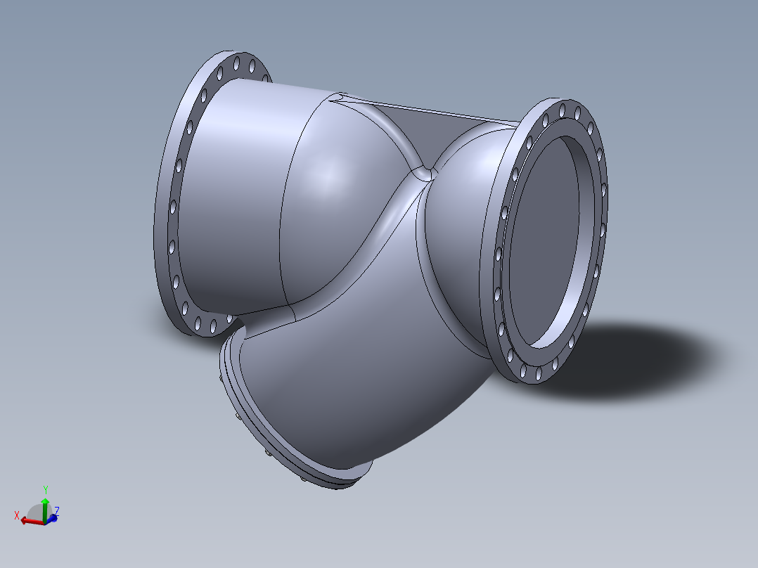 法兰Y型过滤器-316L DN50-DN600