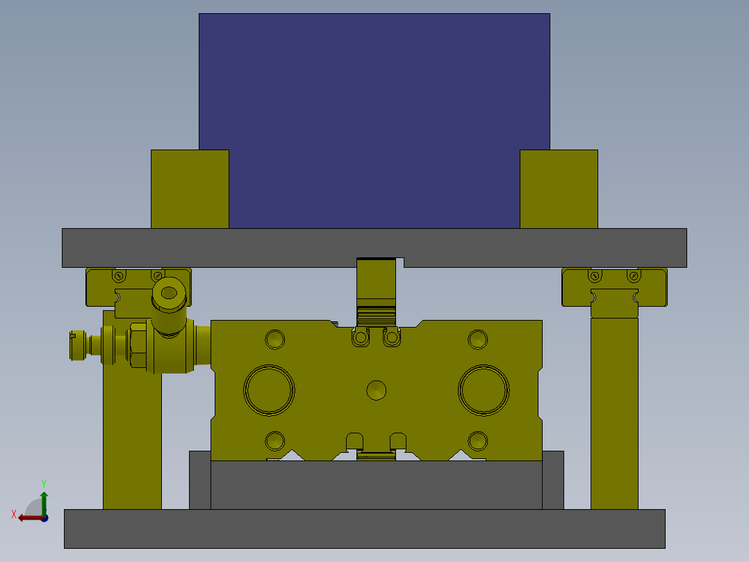 M1 倍速机构后视图