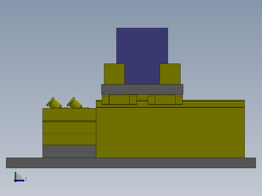 M1 倍速机构左视图