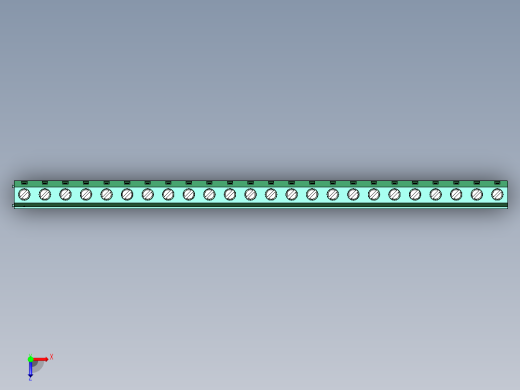 DEGSON DG128 系列 5.07.5mm 接线端子-DG128-7.5-24P-14-00AH俯视缩略图