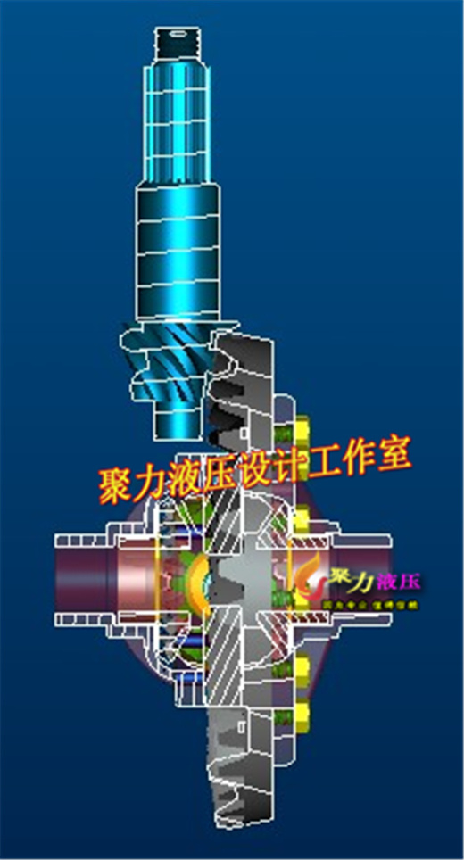 2G046--差速器设计及桥壳有限元分析(三维proe全)缩略图