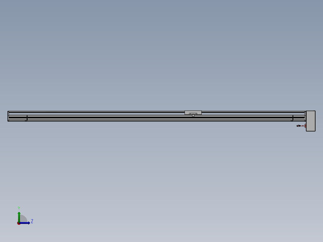 精密模组MT170-L125-2400-LD-M75-C4左视图