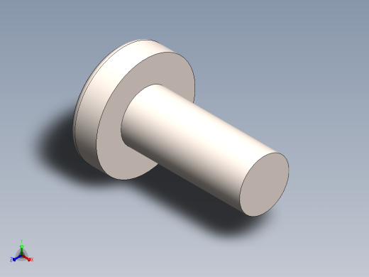 螺丝 M2.5 十字盘头-M2.5 x 6 Screw head.SLDPRT正等轴测缩略图