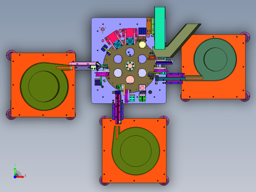 内杆内筒外斗自动组合机前视缩略图