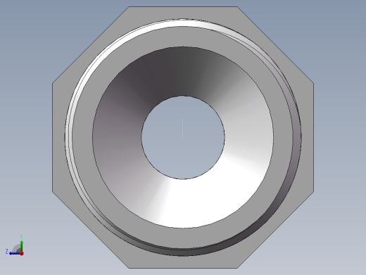 对丝-六角异径 DN25-DN10右视缩略图