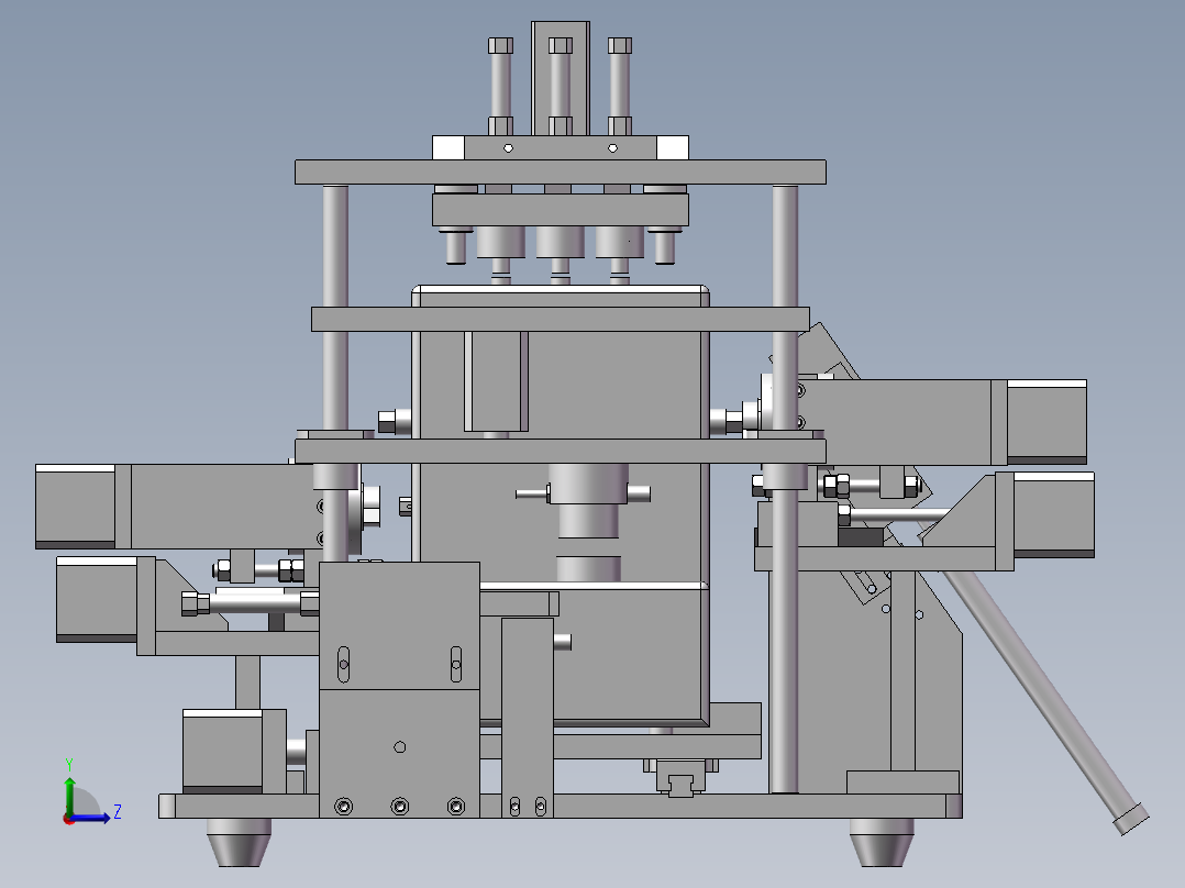 产品功能测试设备左视图