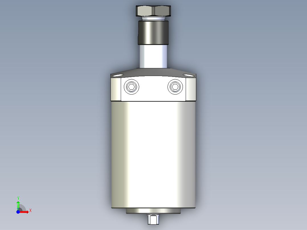 KOSMEKWHE4000-2GLD多系列多零件图纸模型前视图
