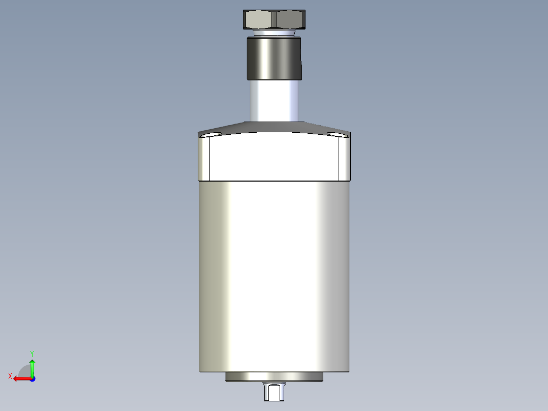 KOSMEKWHE4000-2GLD多系列多零件图纸模型后视图