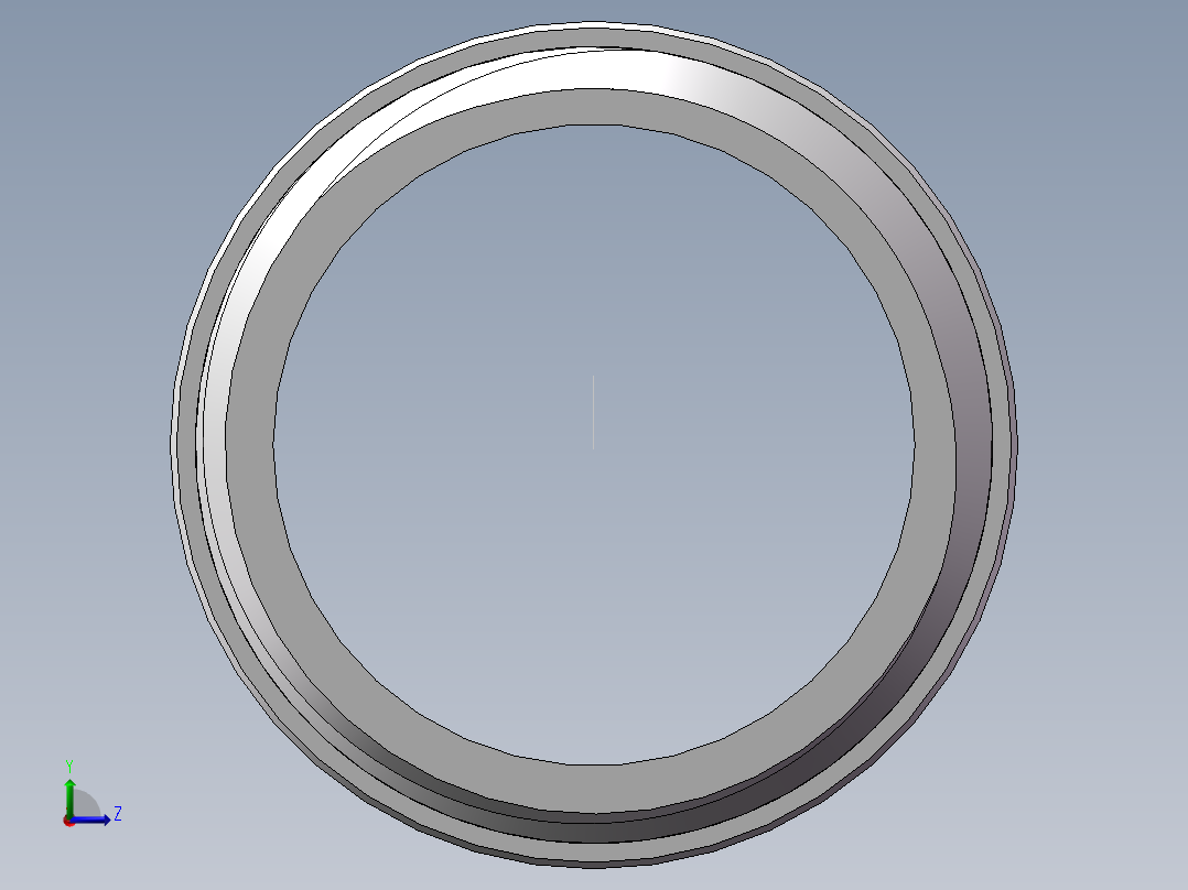 对丝-圆边等径 DN10左视图