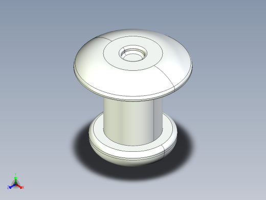紧固件-STEP 0.2500 Rivet