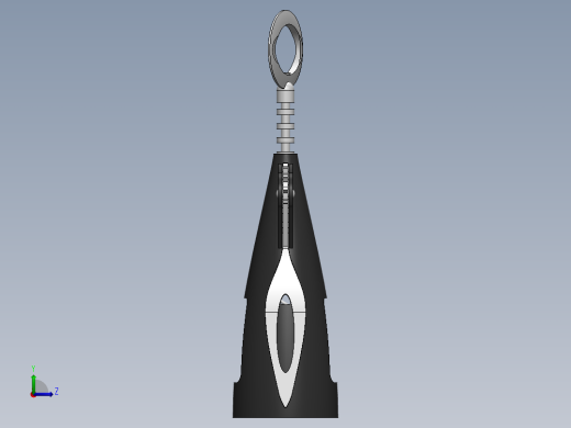 螺旋开瓶器24左视缩略图