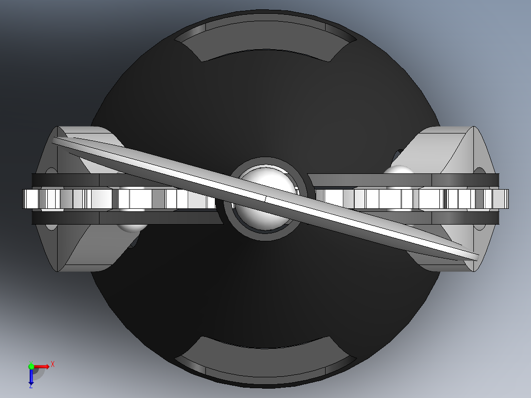 螺旋开瓶器24俯视图