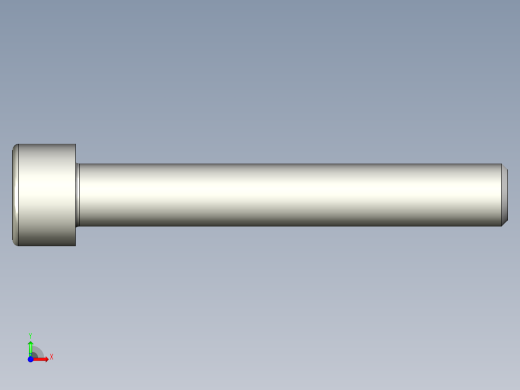 内六角螺钉-BOLT-M8-55-36-8-13-8-R0.8.stp前视缩略图