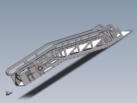 超市倾斜式自动人行道