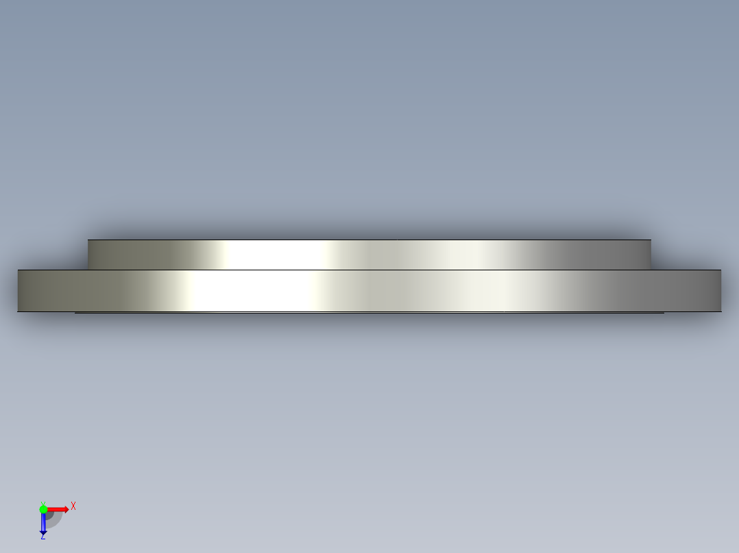 滑套法兰俯视图