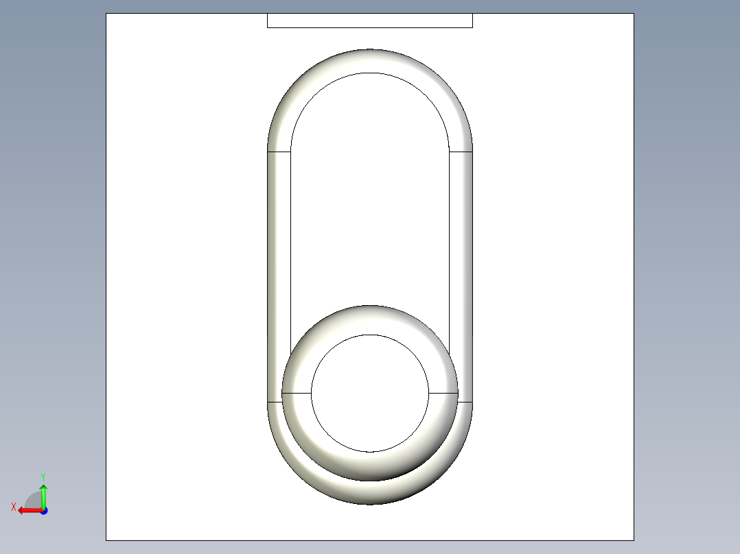 基恩士LX2-11R_kc图纸模型后视图