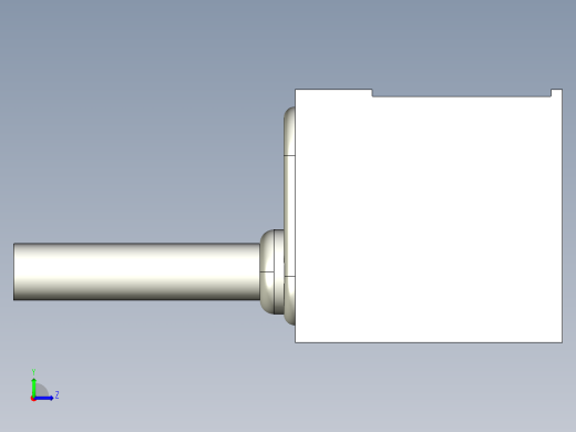 基恩士LX2-11R_kc图纸模型左视缩略图