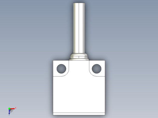 基恩士LX2-11R_kc图纸模型俯视缩略图