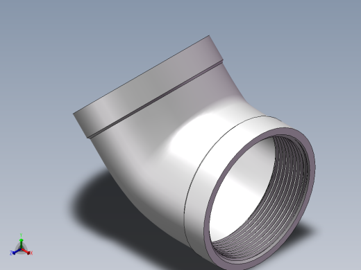 弯头-45°等径 DN50