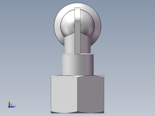 螺纹弯通APLF6-G01（1分6厘内螺纹）左视缩略图